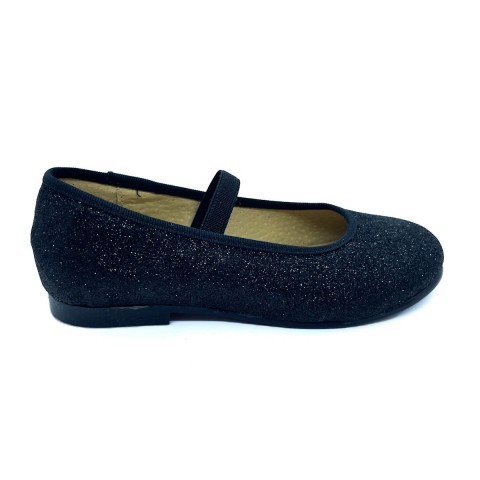 Ballerina nera glitter bambina Panyno