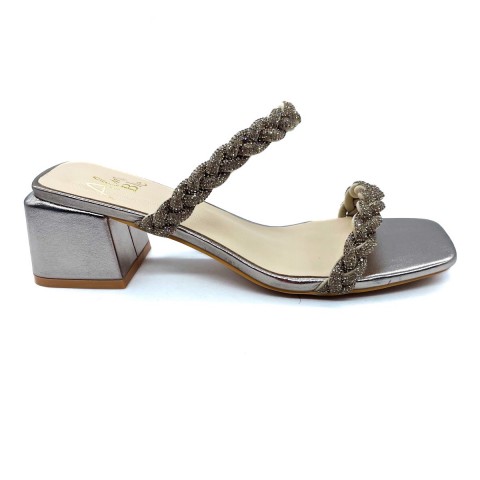 Sandalo donna oro Alma Blue