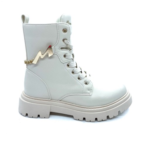 Stivaletto bianco bambina Manila Grace